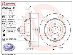 BREMBO 09.C503.11