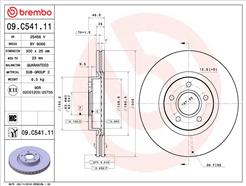 BREMBO 09.C541.11