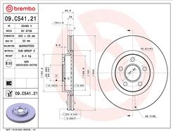 BREMBO 09.C541.21