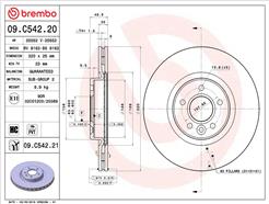 BREMBO 09.C542.21