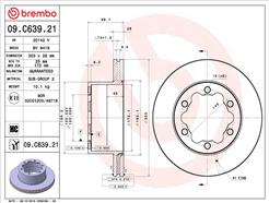 BREMBO 09.C639.21