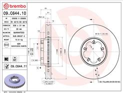 BREMBO 09.C644.11