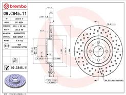 BREMBO 09.C645.11