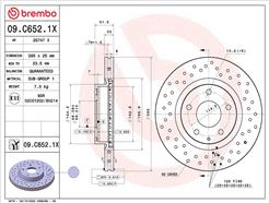 BREMBO 09.C652.1X