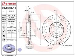 BREMBO 09.C658.1X