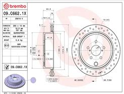 BREMBO 09.C662.1X