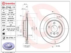 BREMBO 09.C743.11