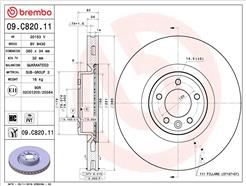 BREMBO 09.C820.11