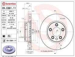 BREMBO 09.C881.11