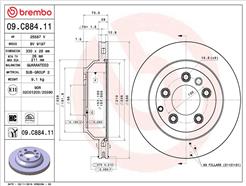 BREMBO 09.C884.11