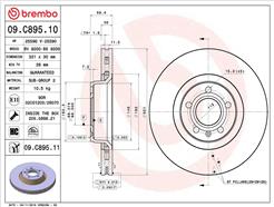 BREMBO 09.C895.11