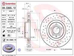 BREMBO 09.C895.1X