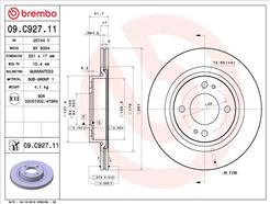 BREMBO 09.C927.11