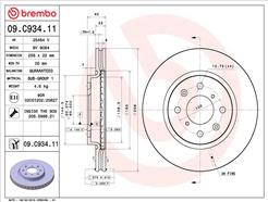 BREMBO 09.C934.11