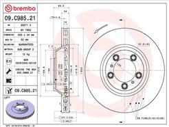 BREMBO 09.C985.21