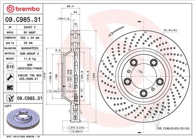 BREMBO 09.C985.31
