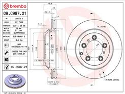 BREMBO 09.C987.21