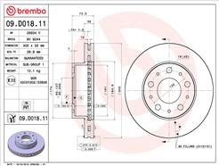 BREMBO 09.D018.11