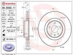 BREMBO 09.D059.11