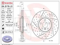BREMBO 09.D179.21