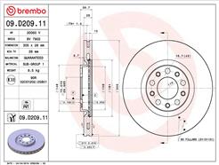 BREMBO 09.D209.11