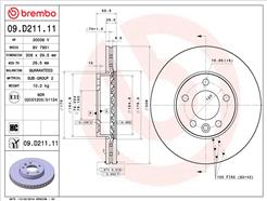 BREMBO 09.D211.11