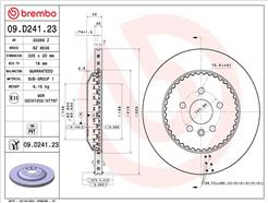 BREMBO 09.D241.23