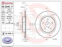 BREMBO 09.D246.11