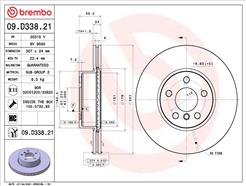 BREMBO 09.D338.21