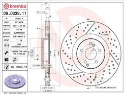 BREMBO 09.D339.11