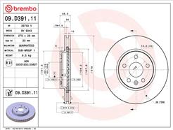 BREMBO 09.D391.11