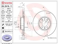 BREMBO 09.D419.11