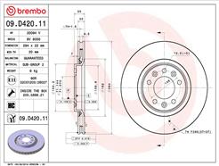 BREMBO 09.D420.11