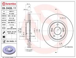BREMBO 09.D428.11