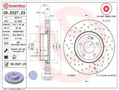 BREMBO 09.D527.23