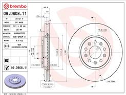 BREMBO 09.D608.11