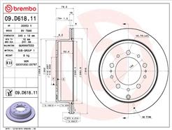 BREMBO 09.D618.11