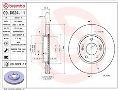 BREMBO 09.D624.11
