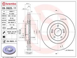 BREMBO 09.D625.11