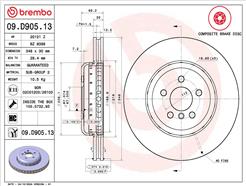 BREMBO 09.D905.13