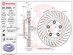 BREMBO 09.D933.11