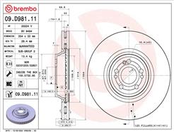 BREMBO 09.D981.11