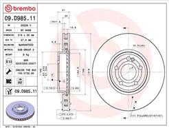 BREMBO 09.D985.11