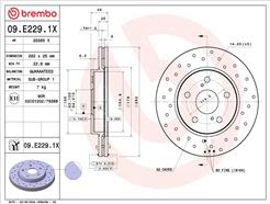BREMBO 09.E229.1X