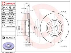 BREMBO 09.N255.21