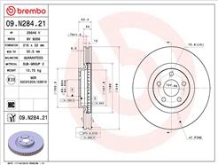 BREMBO 09.N284.21