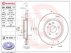 BREMBO 09.N363.11