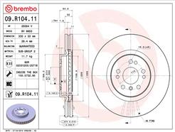 BREMBO 09.R104.11
