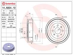 BREMBO 14.A854.10