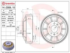 BREMBO 14.C009.10